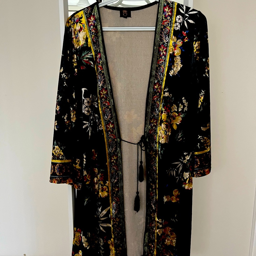 Beautiful velvet kimono